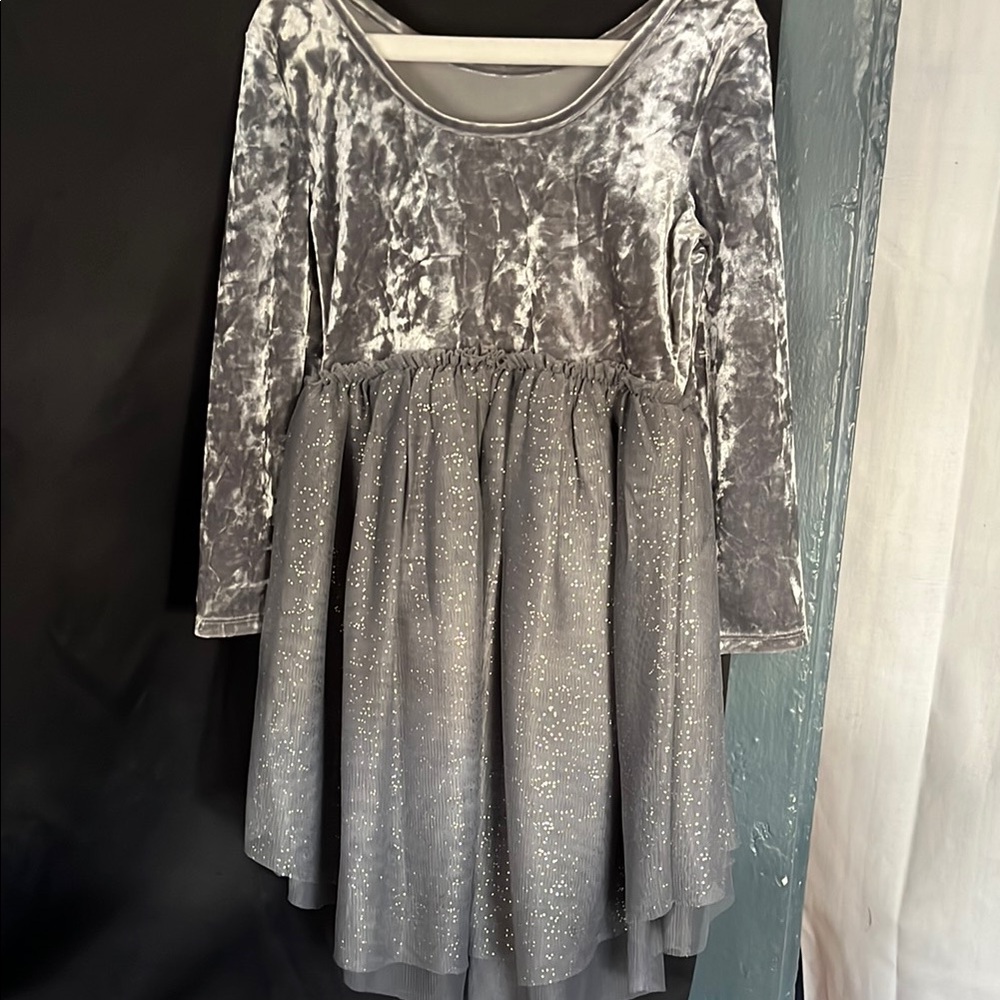 Elegant Gray Kids Dress
